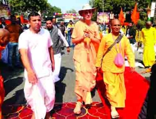 भगवान कृष्ण-बलराम की यात्रा में बड़ी संख्या में पहुंचे लोग