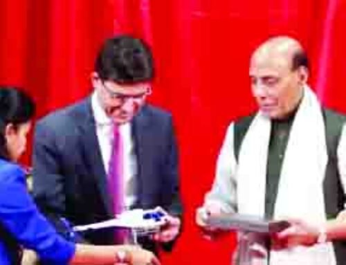 भारत बना रक्षा निर्यात में वैश्विक खिलाड़ी : राजनाथ सिंह