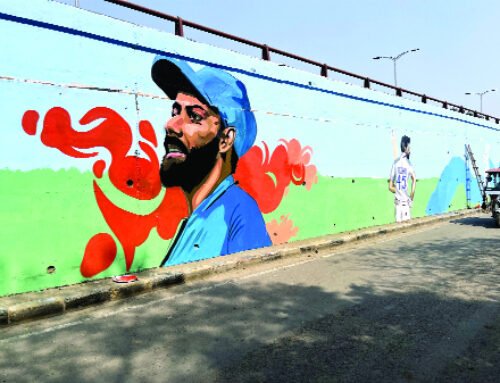 बस अड्डा फ्लाईओवर पर दिखेगी क्रिकेट स्टार की तस्वीरें