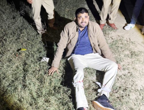 मुठभेड़ में दुजाना गैंग का शार्प शूटर हुआ घायल