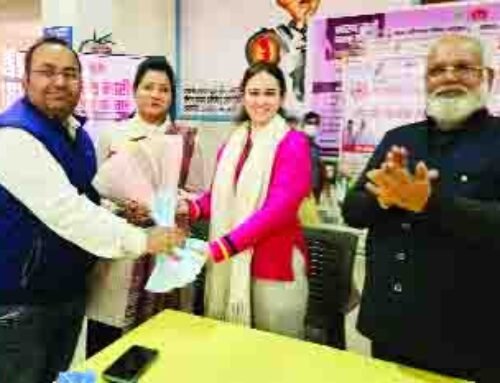 ५० क्षय रोगियों को पोषण पोटली वितरित की