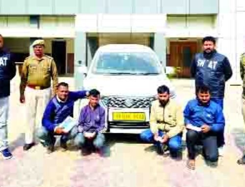 तनिष्क शोरूम समेत कई ज्वैलर्स के यहां हुई चोरी की तीन वारदातों को किया क्राइम ब्रांच ने खुलासा, ४ चोर गिरफ्तार