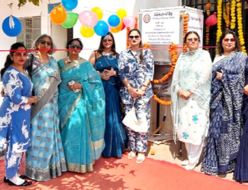 महिला कारावास में लगाया वाटर कूलर