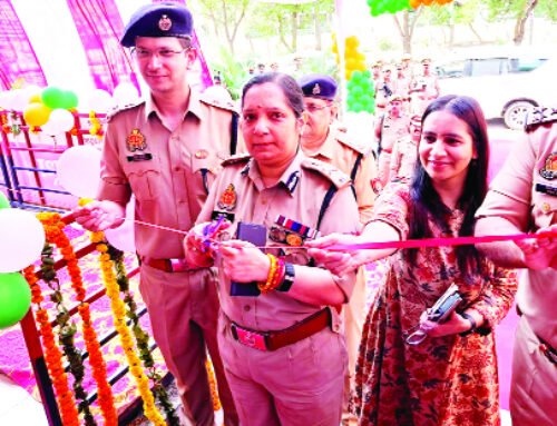 पुलिस आयुक्त ने किया 28 वें पिंक बूथ का उद्घाटन