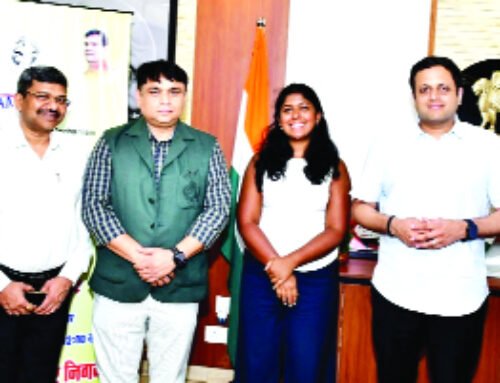 विदेशी टीम पहुंची नगर निगम, प्राकृतिक पेंट को मिलेगा बढ़ावा