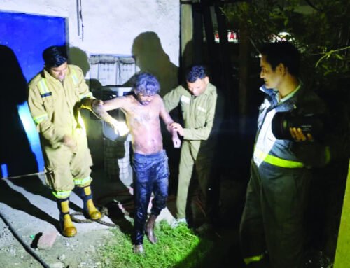 फायर ब्रिगेड की तत्परता से बची युवक की जान