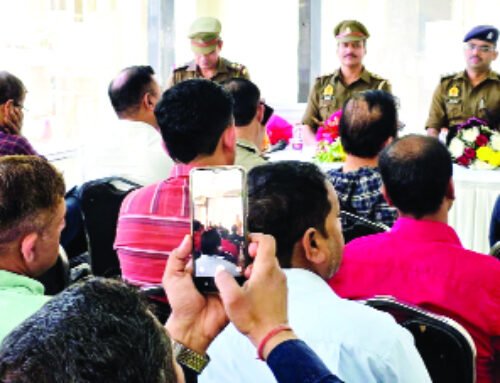 एसीपी नन्दग्राम ने की संभ्रांत नागरिकों के साथ बैठक