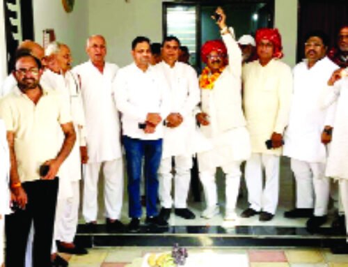 ग्राम बिरोंडी में हुई विजय सिंह पथिक जयंती के लिए बैठक