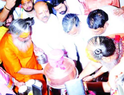 यूपी सरकार ने किया 40 हजार मंदिरों का सौंर्दयकरण: जयवीर सिंह