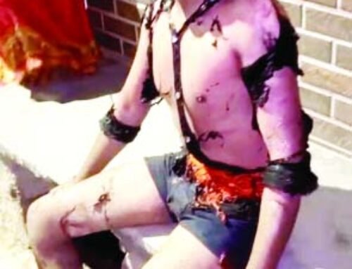 सिलेंडर फटा, पिता-पुत्र झुलसे