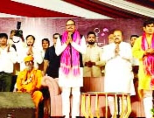 कलश यात्रा में 36 हजार महिलाएं हुई शामिल जो अपने आप में बना रिकार्ड