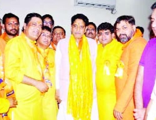 भगवान परशुराम के आदर्शों को करें आत्मसात: सुनील शर्मा