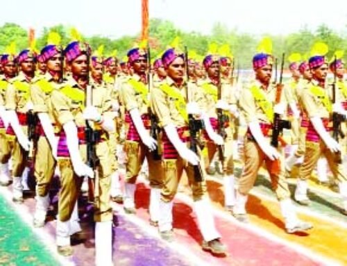 दीक्षांत समारोह में ५८५ रंगरूटों ने दिखाया अपना दमखम