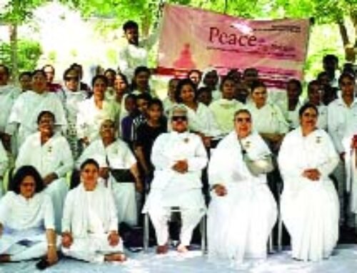 ब्रह्मïाकुमारी सेवा केन्द्र ने चलाया पीस माई नेचर अभियान