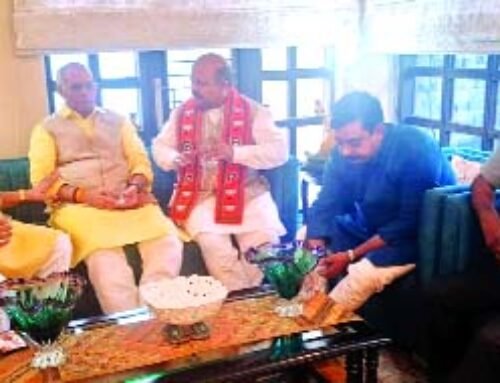 भाजपा का झंडा लगा देखते हैं तो घर अपना लगता है: धर्मपाल