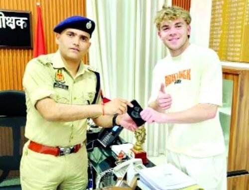 एसएसपी ने लौटाई आस्ट्रेलियन सोशल मीडिया इन्फ्लुएंसर की स्माइल