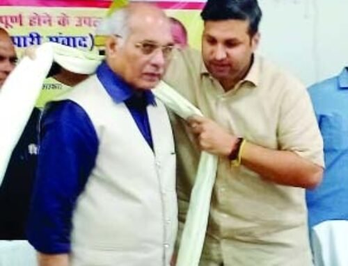 प्रभारी मंत्री धर्मपाल सिंह ने किया व्यापारियों से संवाद