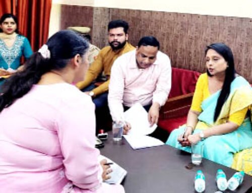 महिला आयोग सदस्य हिमानी अग्रवाल ने की जनसुनवाई