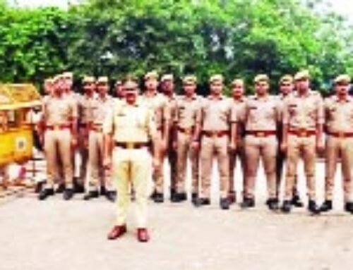 किसानों के दिल्ली कूच को लेकर अलर्ट रही पुलिस