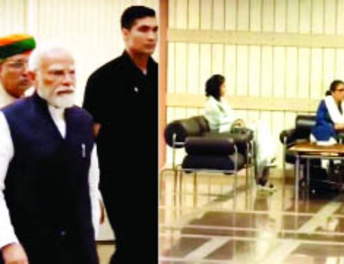 मंगल मिलन में शामिल हुए मोदी अमित शाह समेत कई शीर्ष नेता