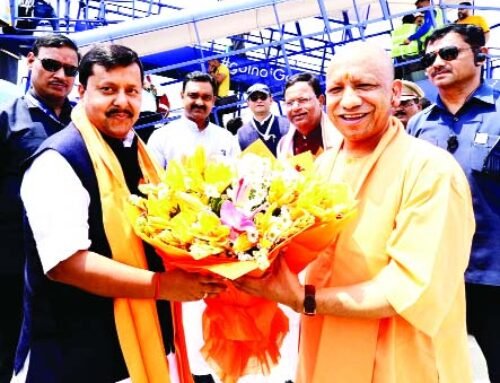 मिशन-२०२७: नितिन नबीन पहुंचे लखनऊ