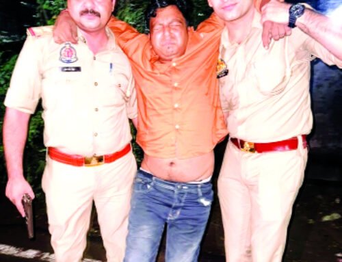 पुलिस ने बदमाश के पैर में मारी गोली
