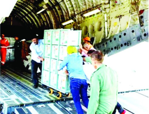 नेपाल के लिए राहत सामग्री लेकर दूसरी उड़ान रवाना