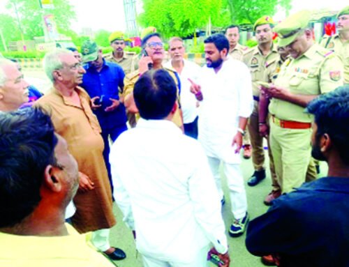 एसीपी की सूझ बूझ से टला विवाद