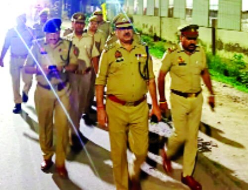 डीसीपी ने किया कांवड़ मार्ग का किया निरीक्षण