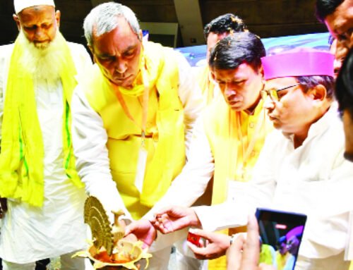 2027 का सियासी शंखनाद, तालकटोरा में सुभासपा ने दिखाई ताकत