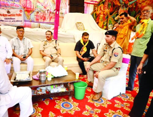 डीसीपी रूरल ने किया कांवड़ शिविरों का निरीक्षण