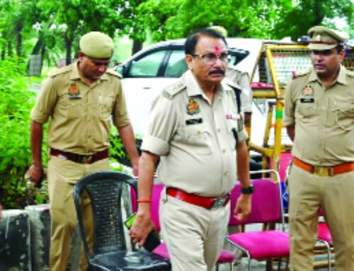 डाक कांवड़ के परिचालन को सकुश्ल संपन्न कराने हेतु डीसीपी रूरल ने संभाला मोर्चा