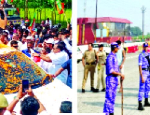 स्वागत के लिए नहीं रूके सहारनपुर पहुंचे भाजपा राष्ट्रीय अध्यक्ष नितिन नबीन