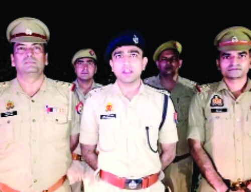 कविनगर पुलिस ने स्नेचर के पैर में मारी गोली