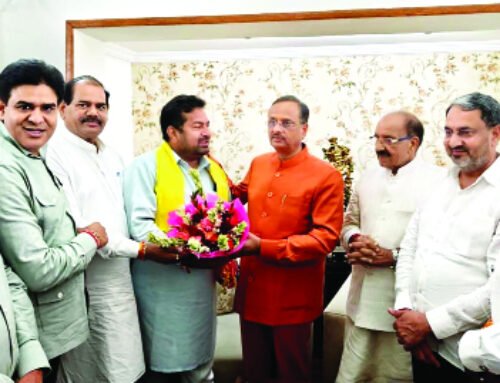 पूर्व उपमुख्यमंत्री से मिला प्रतिनिधिमंडल