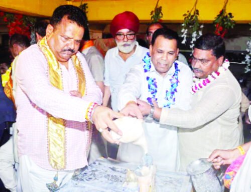 इस्कॉन मंदिर में भाजपा प्रदेश अध्यक्ष ने की पूजा-अर्चना