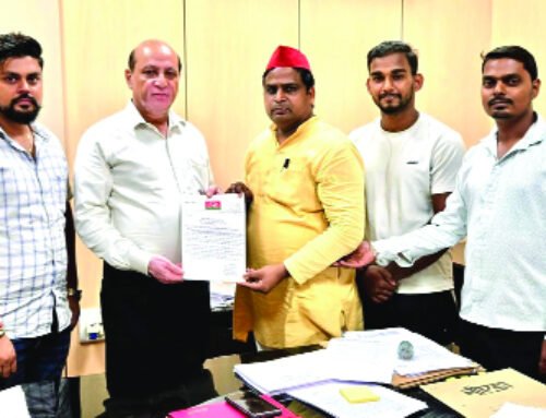 सदरपुर की जनसमस्याओं को लेकर प्राधिकरण अधिकारियों से मिला सपा प्रतिनिधिमंडल