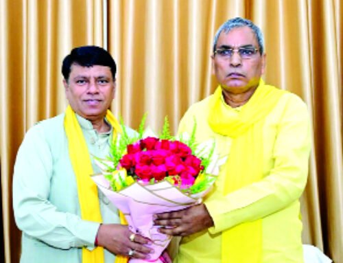 राम अवतार जिंदल ने ओमप्रकाश राजभर को दी जन्मदिन की बधाई