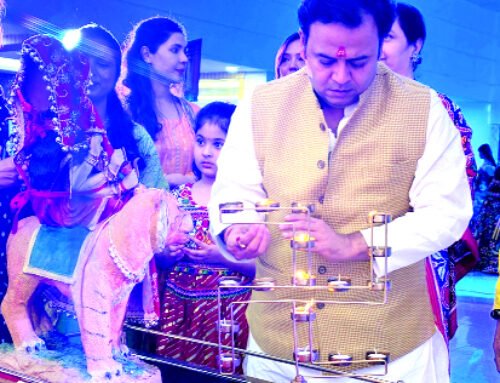 पंचशील क्लब ने किया डांडिया नाइट एवं भजन जामिंग का आयोजन