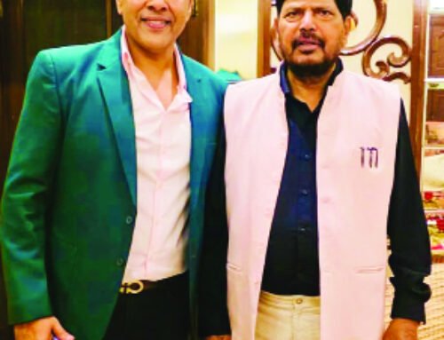 डॉ.बीआर अंबेडकर डिजीटल लाइब्रेरी को लेकर केन्द्रीय मंत्री रामदास उठावले के साथ हुई चर्चा